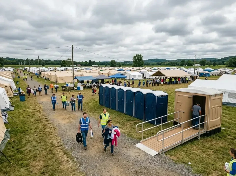 disaster-relief-camp-restrooms-010 — frequently asked questions, Dumpster & Portable Bathrooms Rental in Muskego, WI
